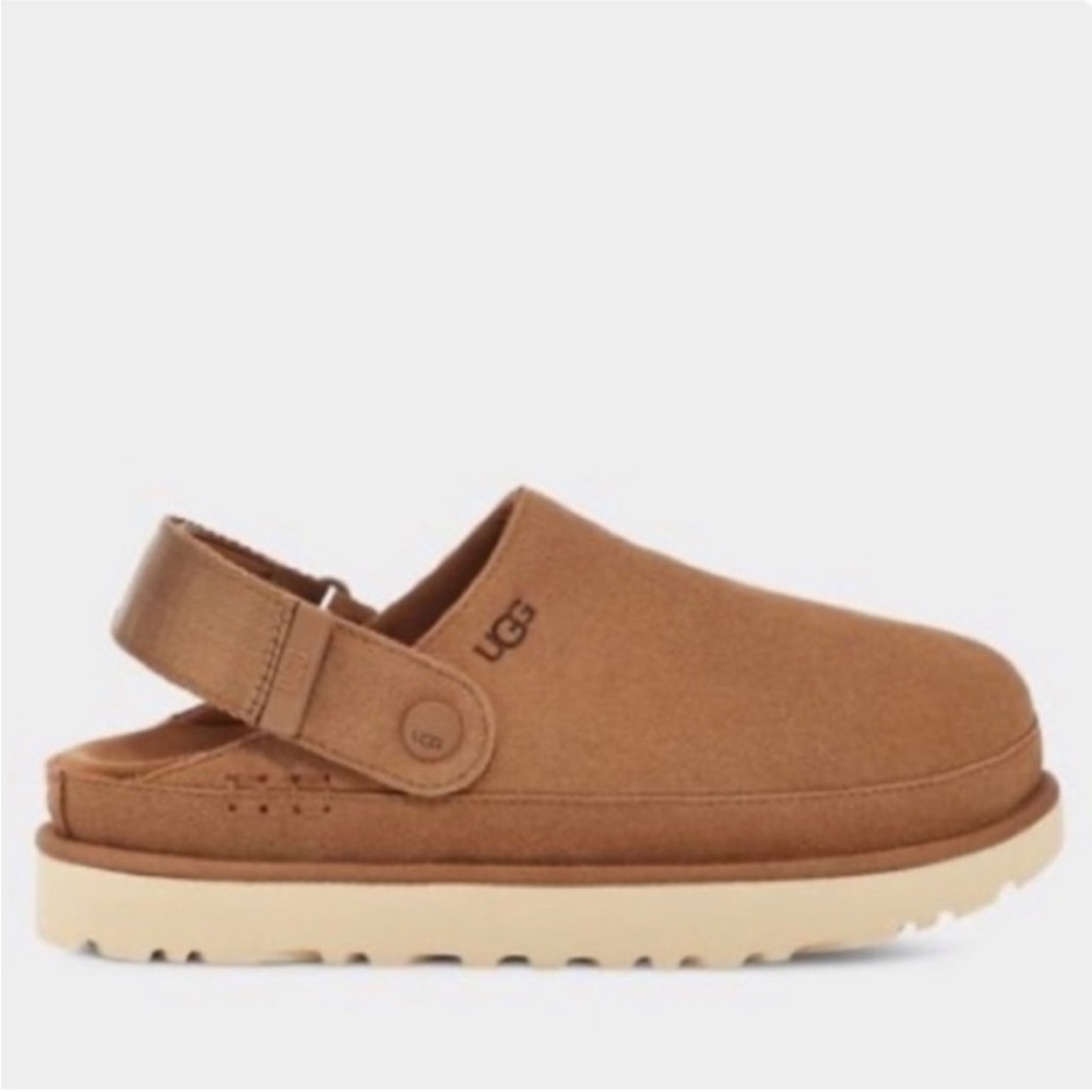 UGG Tan Goldenstar Mules